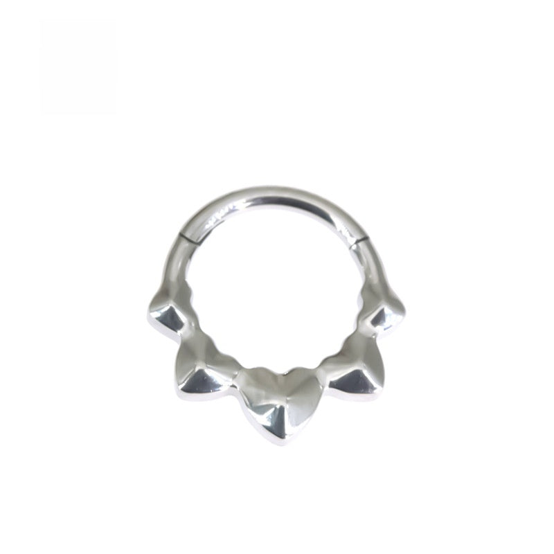 Crown Wing Butterfly Nose Piercing Jewelry