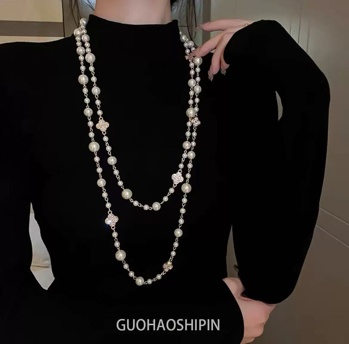 💎 Signature Beaded Pearl Necklace