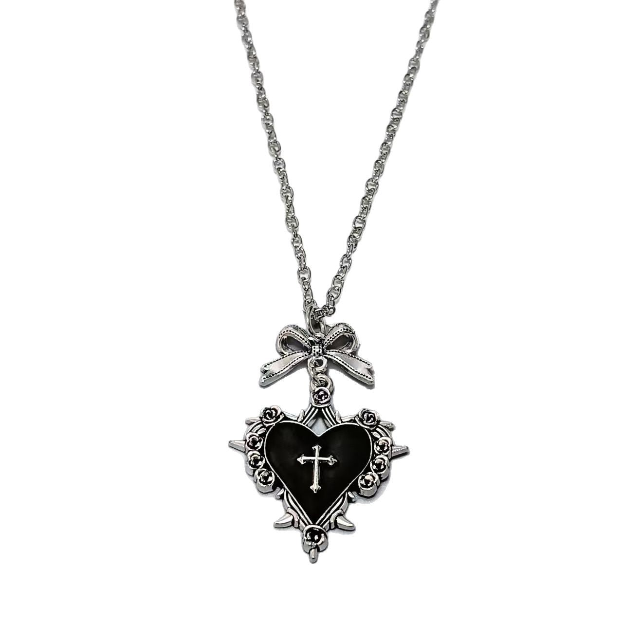 Gothic Punk Cross Necklace