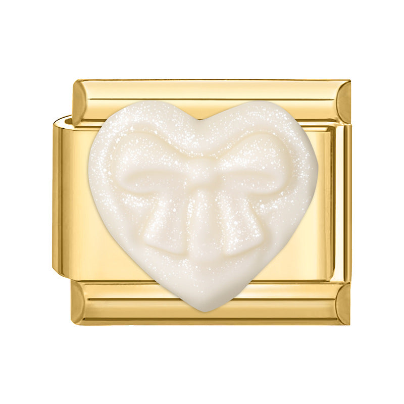 Gold Base Colorful DIY Jewelry Charms for Bracelets Anklets Rings