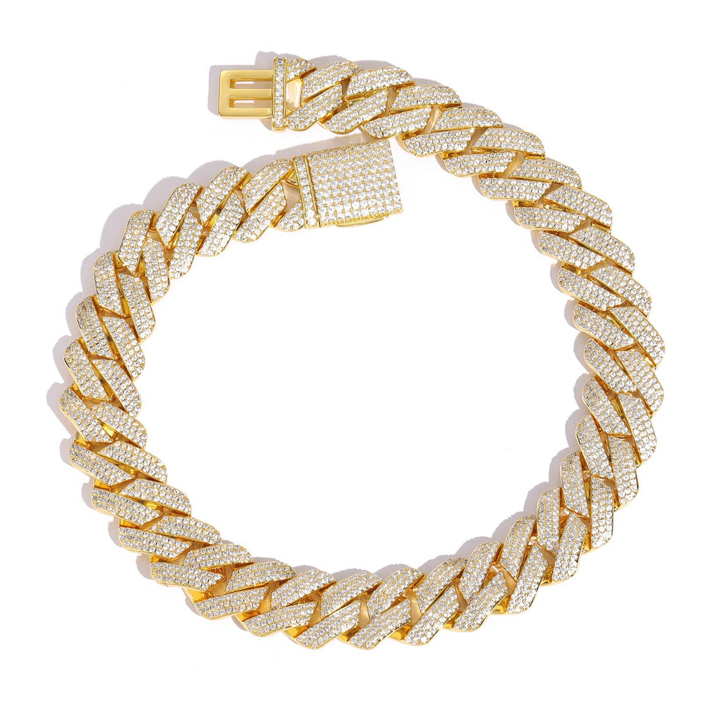 Cuban Chain Zirconia Necklace