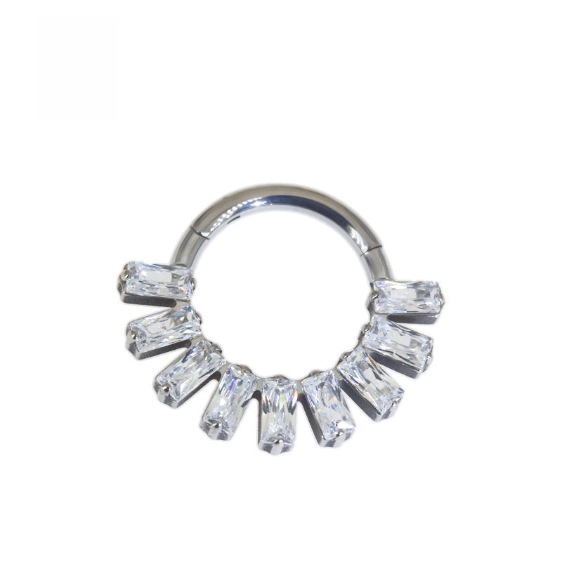 Crown Wing Butterfly Nose Piercing Jewelry