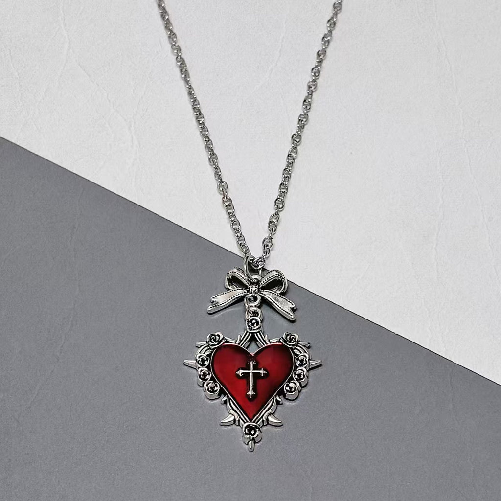 Gothic Punk Cross Necklace