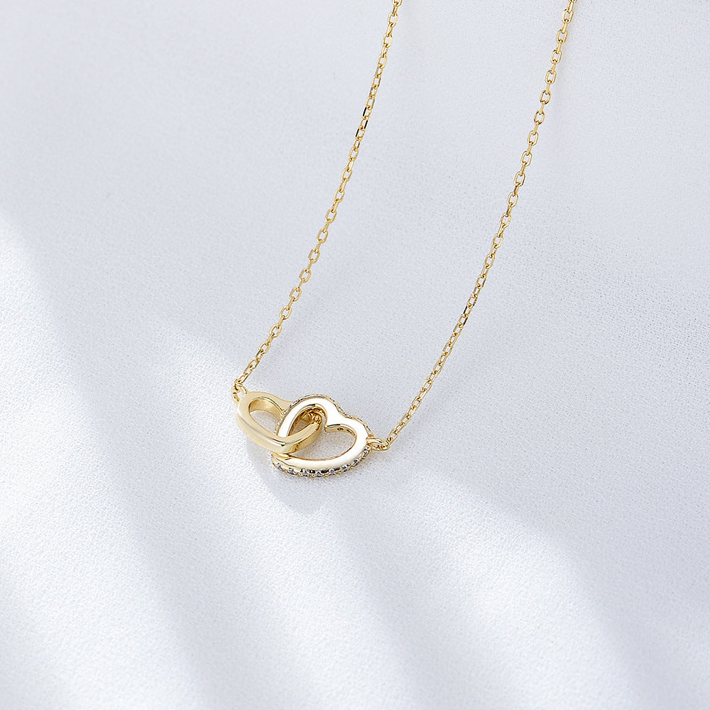 Diamond Heart Pendant Necklace