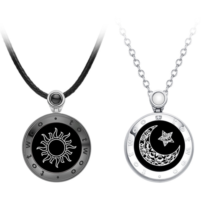 Smart Agate Necklace with Remote Vibration