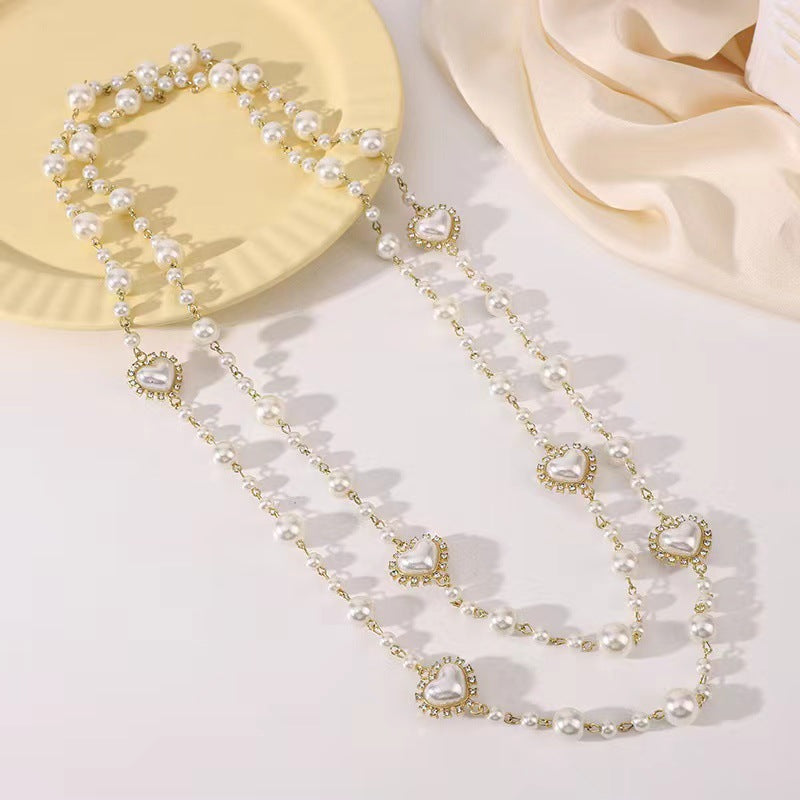 💎 Signature Beaded Pearl Necklace