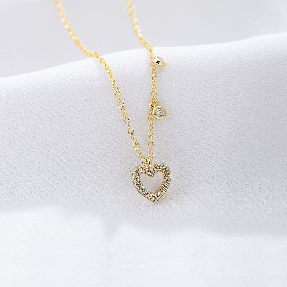 Heart Diamond Necklace