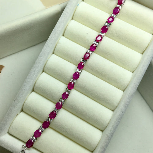 Colored Gemstone Jewelry Bracelet