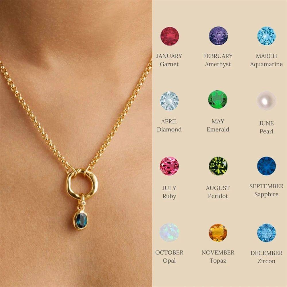 Birthstone Necklace