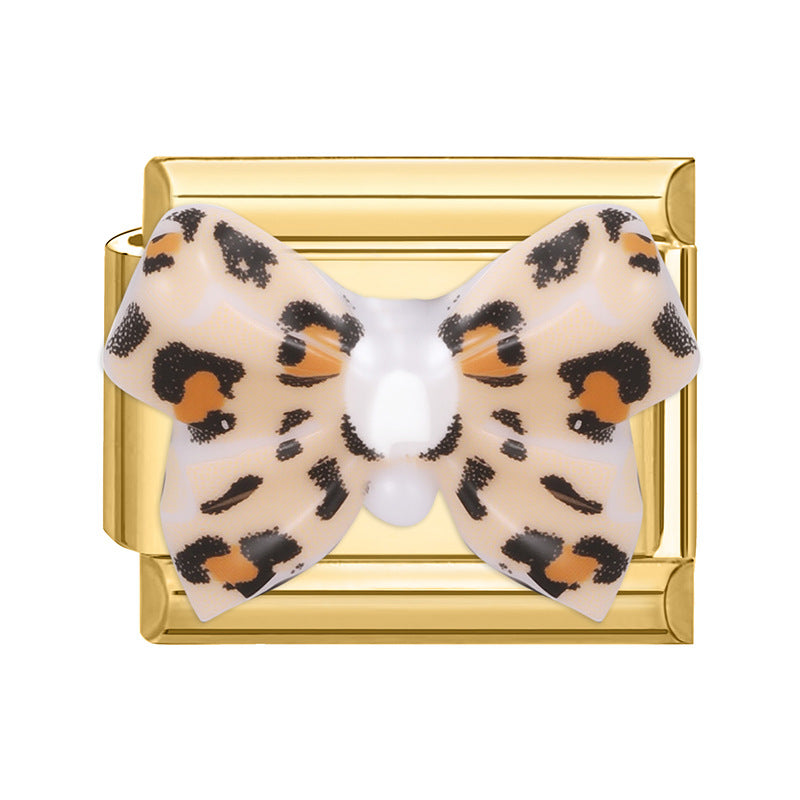 Gold Base Colorful DIY Jewelry Charms for Bracelets Anklets Rings