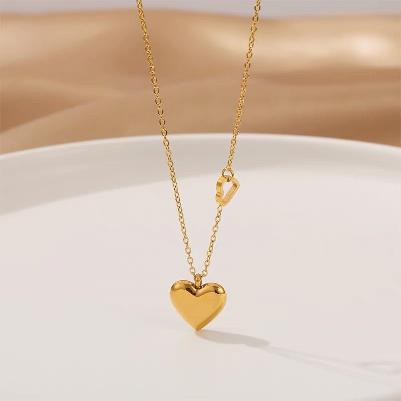 full diamond heart necklace