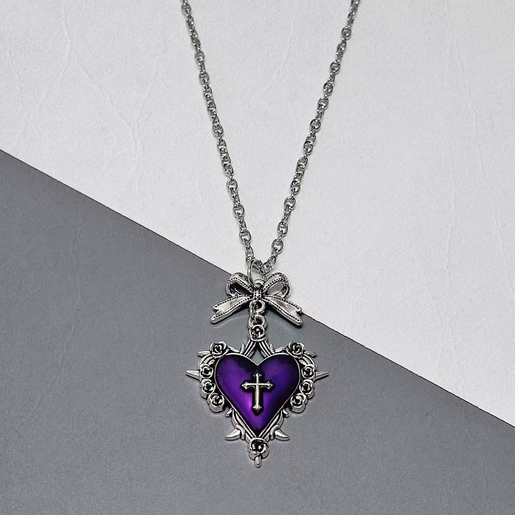 Gothic Punk Cross Necklace