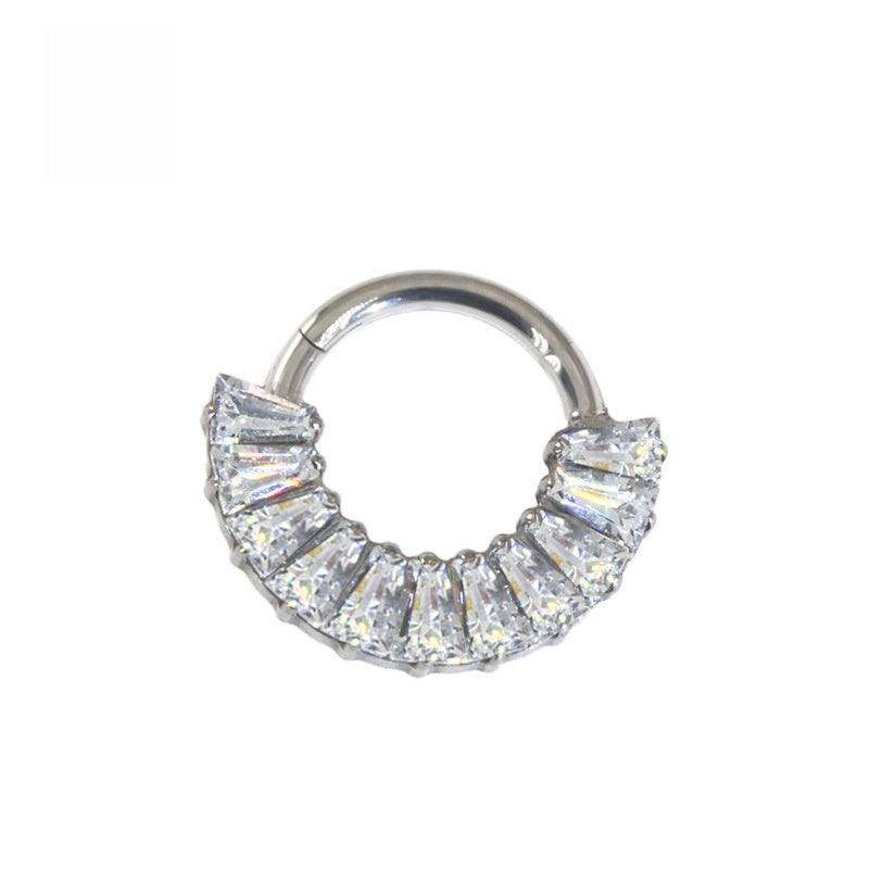 Crown Wing Butterfly Nose Piercing Jewelry