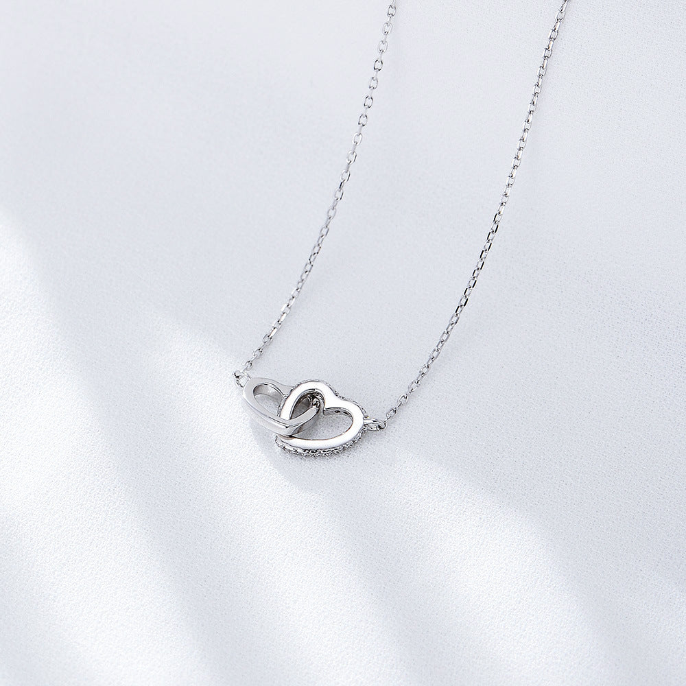 Diamond Heart Pendant Necklace